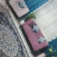 چستر مخمل 7نفره بدونه  پارگی و تو رفتگی 4ملیون