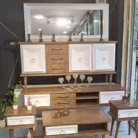 انواع میز تلویزیون چوبی