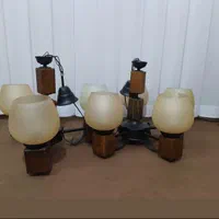 دو عدد لوستر شیک و زیبا