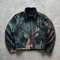 کت سوزندوزی طرح‌دار تاناکورا