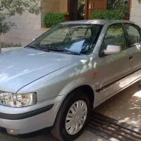 سمند نقره ای xu7|خودرو سواری و وانت|قزوین, |دیوار