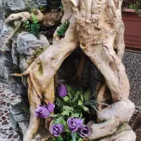 آبنما فایبر گلاس صخره ای ارزان****|صنایع دستی و سایر لوازم تزئینی|کرمان, |دیوار