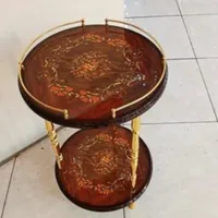 میز تلفن و اکسسوری یا میز گلدان معرق کاملا نو