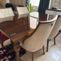 میزغذاخوری ۶ نفره چوب اصل|میز و صندلی غذاخوری|تهران, سردارجنگل|دیوار