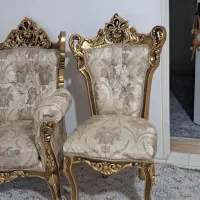 مبل ۹ نفره سلطنتی کاملا نو و تمیز|مبلمان خانگی و میز عسلی|قدس, شهر‌قدس|دیوار