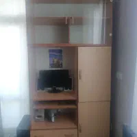 کتابخانه و کمد همراه با میز تحریر