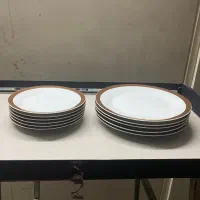 سرویس ۶ نفره دور آب طلا کار شده آنتیک