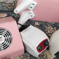 وسایل کامل کاشت ناخن|آرایشی، بهداشتی، درمانی|جوانرود, |دیوار