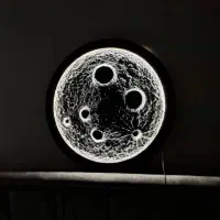 تابلوماه برجسته شده باخمیربتونه وال ای رنگی|تابلو، نقاشی، عکس|نور, |دیوار