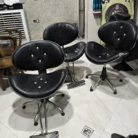 سه عدد صندلی آرایشگاه