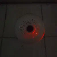 دوربین لامپی|دوربین مداربسته|قم, زاویه|دیوار