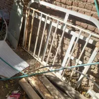 فروش پنجره اهنی ودرب پارکینگ دست دوم|مصالح و تجهیزات ساختمان|نقده, |دیوار