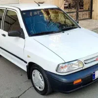 پراید سفید تمیز مرتب مدل 1387سالم