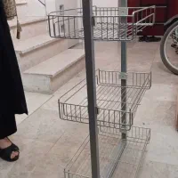 سبد ریلی سه طبقه|آب‌چکان و نظم‌دهنده ظروف|کرج, حصارک بالا|دیوار