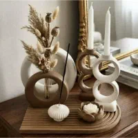 دکوری های دست ساز و مدرن سنگ مصنوعی