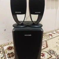 اسپیکر سه تیکه میکرولب x530|قطعات و لوازم جانبی رایانه|اردبیل, |دیوار