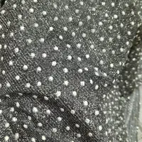 دو عدد سایه لمه پرده نو نقره‌ای رنگ