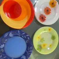 بشقاب و ظروف دم دستی در حد نو