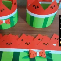 تاج و کروات یلدایی ، تل و پاپیون