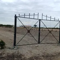 زمین مناسب باغچه ۱۳۰متری۱۲۳میلیون فنس کشی شده