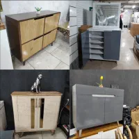 جاکفشی جنس تمام ام دی اف روکش چوب طبیعی. شهرآرا|جاکفشی، کمد، دراور|الیگودرز, |دیوار