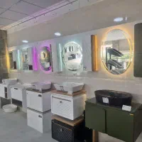 انواع کابینت روشویی pvc - آینه- توالت فرنگی