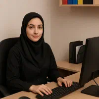 منشی آموزشگاه رانندگی