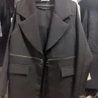 کت شلوار زیپ دار مجلسی مشکی وکرمی|لباس|مرودشت, ژیان|دیوار