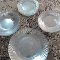 بشقاب کریستال ۶نفره ۲۴ عدد|ظروف سرو و پذیرایی|مشهد, اروند|دیوار