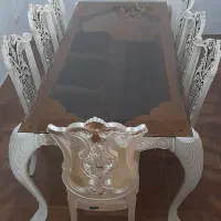 فروش میزنهارخوری ۸نفره درحد نو