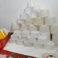 سطل دوکیلویی و سه کیلویی وپنج وده