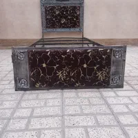 تخت فرفورژه یک نفره|تخت و سرویس خواب|مشهد, گاز|دیوار