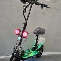 اسکوتر برقی تاشو w6 تحمل وزن تا 250 کیلو بدون چک