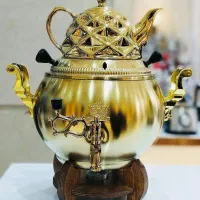 کف بازار قوری کتری  چای ساز سماور طرح سنگ چایساز|قوری، کتری، قهوه‌ساز دستی|مشهد, طلاب|دیوار