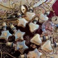 ۸ عدد چراغ تزییناتی|ریسه و چراغ تزئینی|یزد, |دیوار