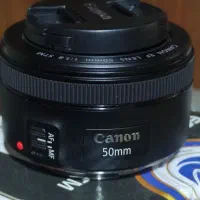 فروش فوری لنز 50میلی متر کنون.زیر قیمت.
