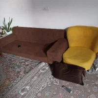 مبل ۷نفره|مبلمان خانگی و میز عسلی|نجف‌آباد, رحمت آباد|دیوار