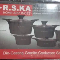 سرویس قابلمه‌ RSK گرانیتی|ظروف پخت‌وپز|مشهد, کوی المهدی|دیوار