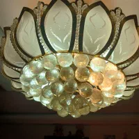 لوستر خورشیدی|لوستر و چراغ آویز|تهران, امام زاده عبدالله|دیوار