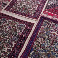 فرش سه تا یک رنگ