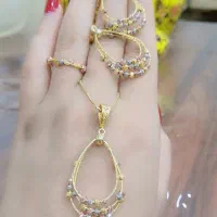 نقره وارداتی/ست های شیک/آبکاری طلا/|جواهرات|بانه, |دیوار