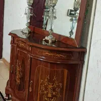 کنسولی وآینه شمعدان|بوفه، ویترین، کنسول|شهریار, اسدآباد|دیوار