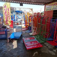 گاری ترولی تاشو چهار چرخ دستی تاشو باربر(کارگاه)|ابزارآلات|تهران, شهید رجایی|دیوار