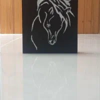 تابلو طرح اسب