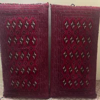 پشتی دست باف طرح ترکمن