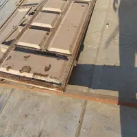 درب و میله گرد وبخاری دود کش و جاکولری دوتیکه