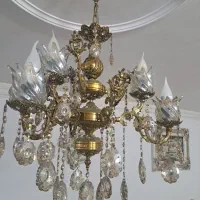 لوستر برنجی