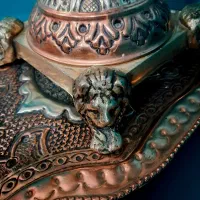 ست سماور مسی (معاوضه کالا به کالا)عضو کانالشو|کلکسیون اشیاء عتیقه|قم, شهید رجایی|دیوار