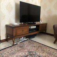 میز تلویزیون چوبی