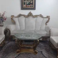 مبل استیل نه نفره|مبلمان خانگی و میز عسلی|تهران, یاخجی آباد|دیوار